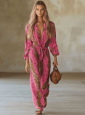 The Jehannette Chiffon Jumpsuit