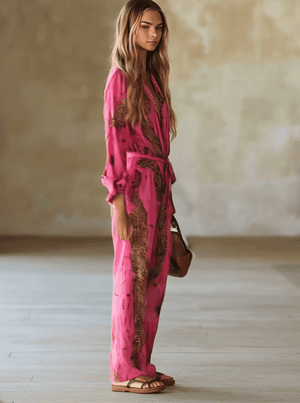 The Jehannette Chiffon Jumpsuit