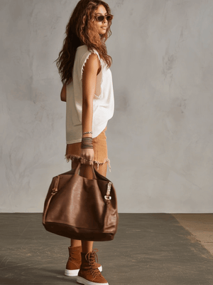 The Drusiane Denim Skirt
