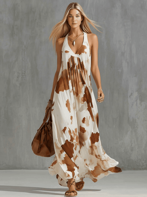 The Clio Chiffon Maxi Dress