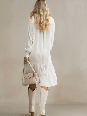 The Clara Denim Midi Dress
