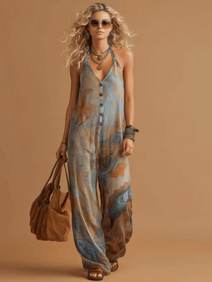 The Fréminne Chiffon Jumpsuit