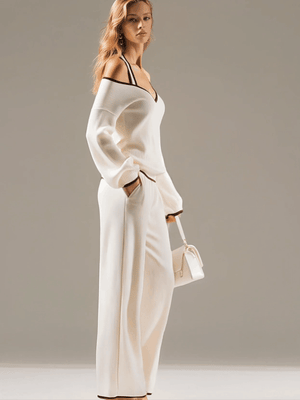 The Liliane Halterneck Knit Set