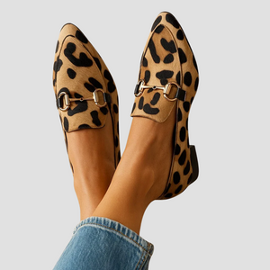 Textured Slip-On Loafers