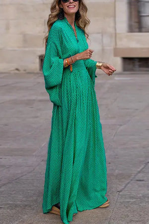 Printed Maxi Dress