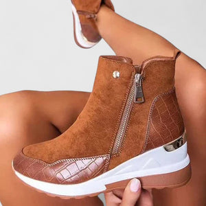 Wedge Ankle Boots