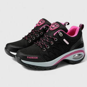 Water-Repellent Lace-Up Sneakers