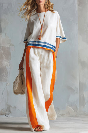 The Carine Linen Set