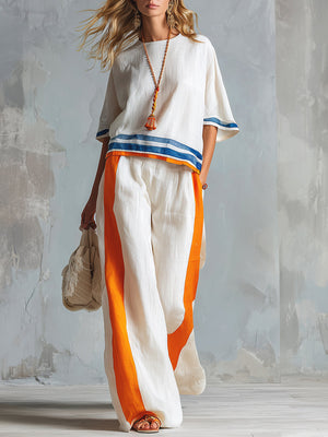 The Carine Linen Set