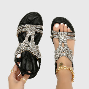 Embellished Back-Strap Sandals