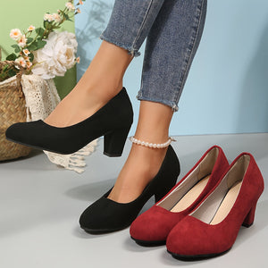 Everyday Block Heel Pumps