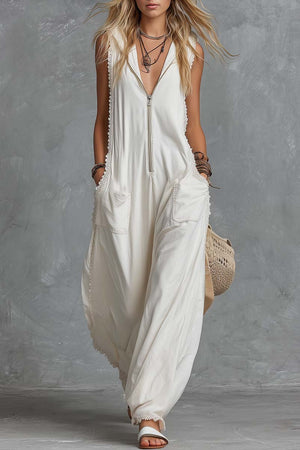 The Gracile Cotton Jumpsuit