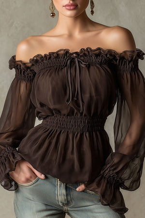 The Corinne Chiffon Blouse