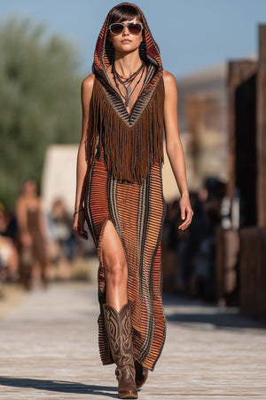 The Calliste Knit Maxi Dress