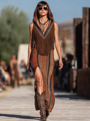 The Calliste Knit Maxi Dress