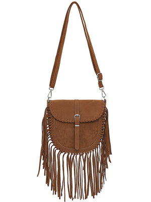 The Léberte Suede Shoulder Bag