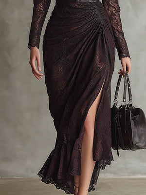 The Viviane Lace Maxi Dress
