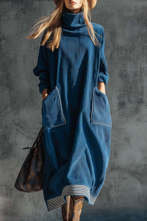 The Wilhelmine Corduroy Midi Dress