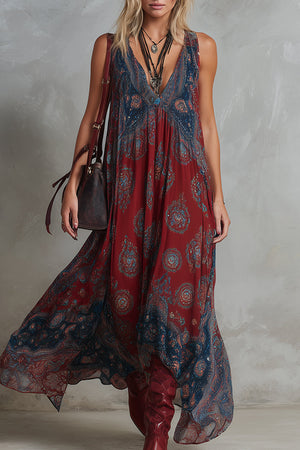 The Anastasie Chiffon Maxi Dress