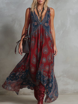 The Anastasie Chiffon Maxi Dress