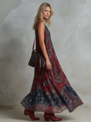 The Anastasie Chiffon Maxi Dress