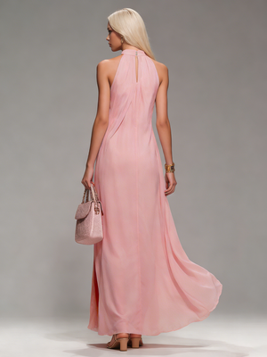 The Claudette Chiffon Maxi Dress