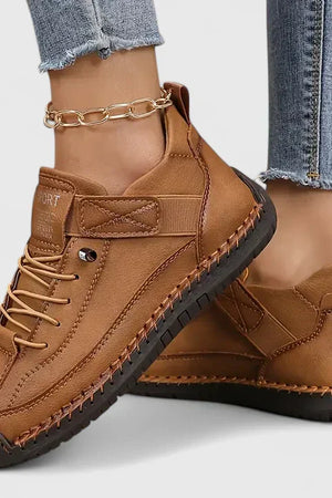 Casual Lace-Up Sneakers