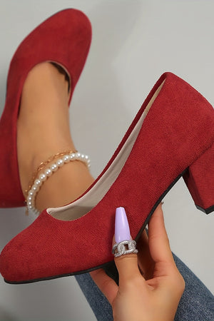 Everyday Block Heel Pumps