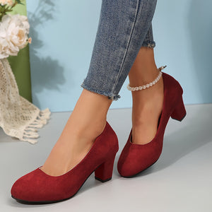 Everyday Block Heel Pumps