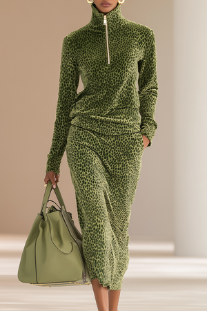 The Roseline Leopard Set