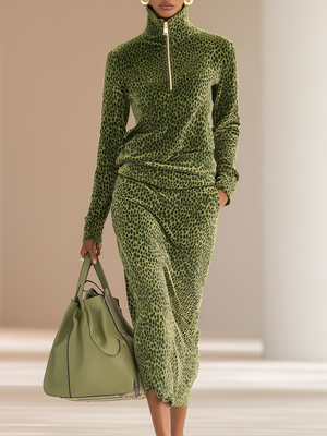 The Roseline Leopard Set