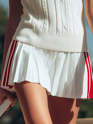 The Henriette Pleated Knit Set