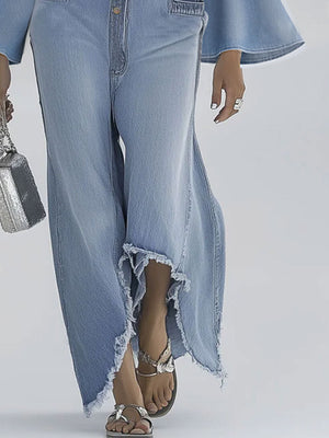 The Ismérie-Rose Denim Jumpsuit