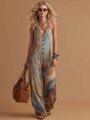The Fréminne Chiffon Jumpsuit