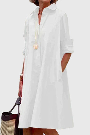 Relaxed Dress With Pockets