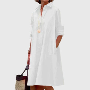 Relaxed Dress With Pockets