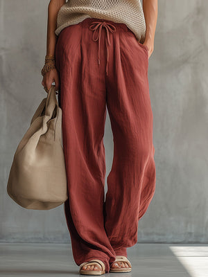 The Estèphe Cotton Linen Trousers
