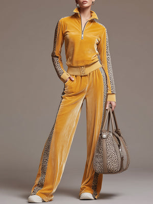 The Lucienne Leopard Set