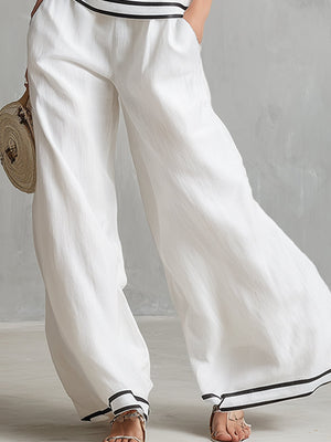 The Coralie Halterneck Linen Set