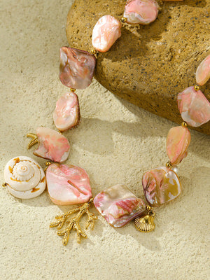 The Linaigrette Shell Necklace