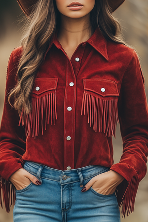 The Édmée Suede Shirt