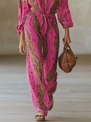 The Jehannette Chiffon Jumpsuit