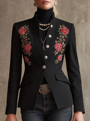 The Éliane Wool Blazer