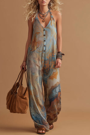 The Fréminne Chiffon Jumpsuit