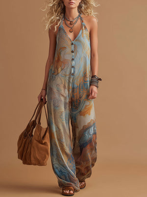 The Fréminne Chiffon Jumpsuit