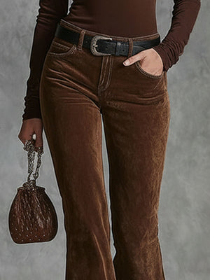 The Hermeline Suede Trousers