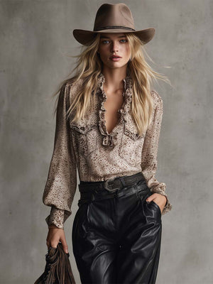 The Claire Suede Top