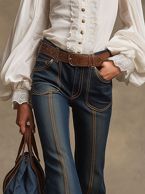 The Haumette Denim Trousers
