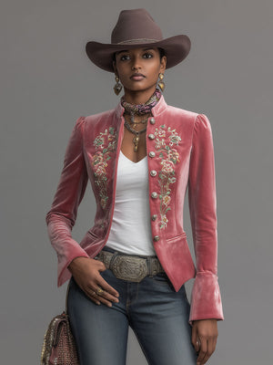 The Éléa Velvet Jacket