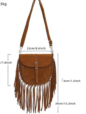 The Léberte Suede Shoulder Bag